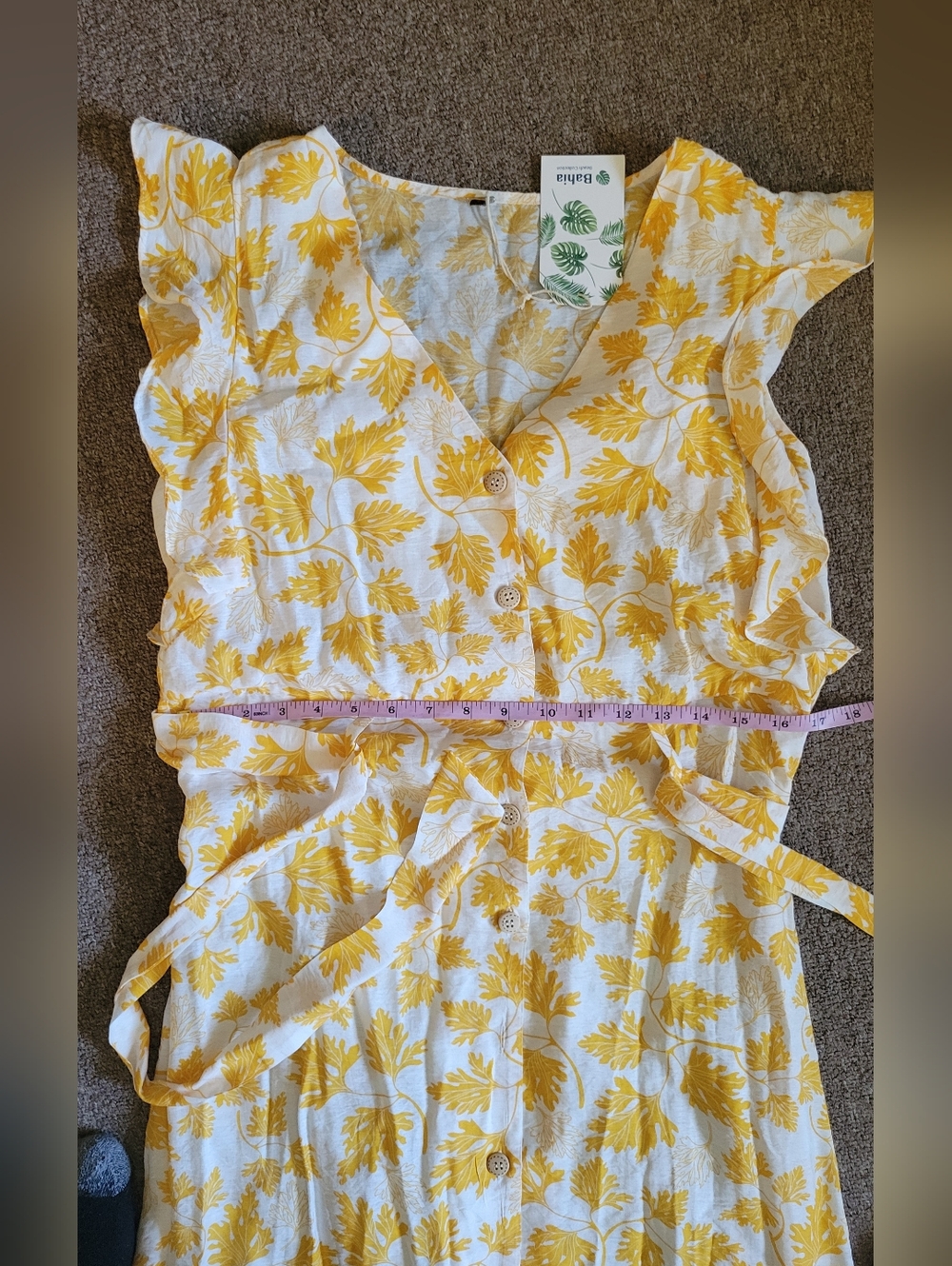NWT Size L Bahia Beach Collection Pool Spa Summer Beach Party  Dress - Picture 7 of 15